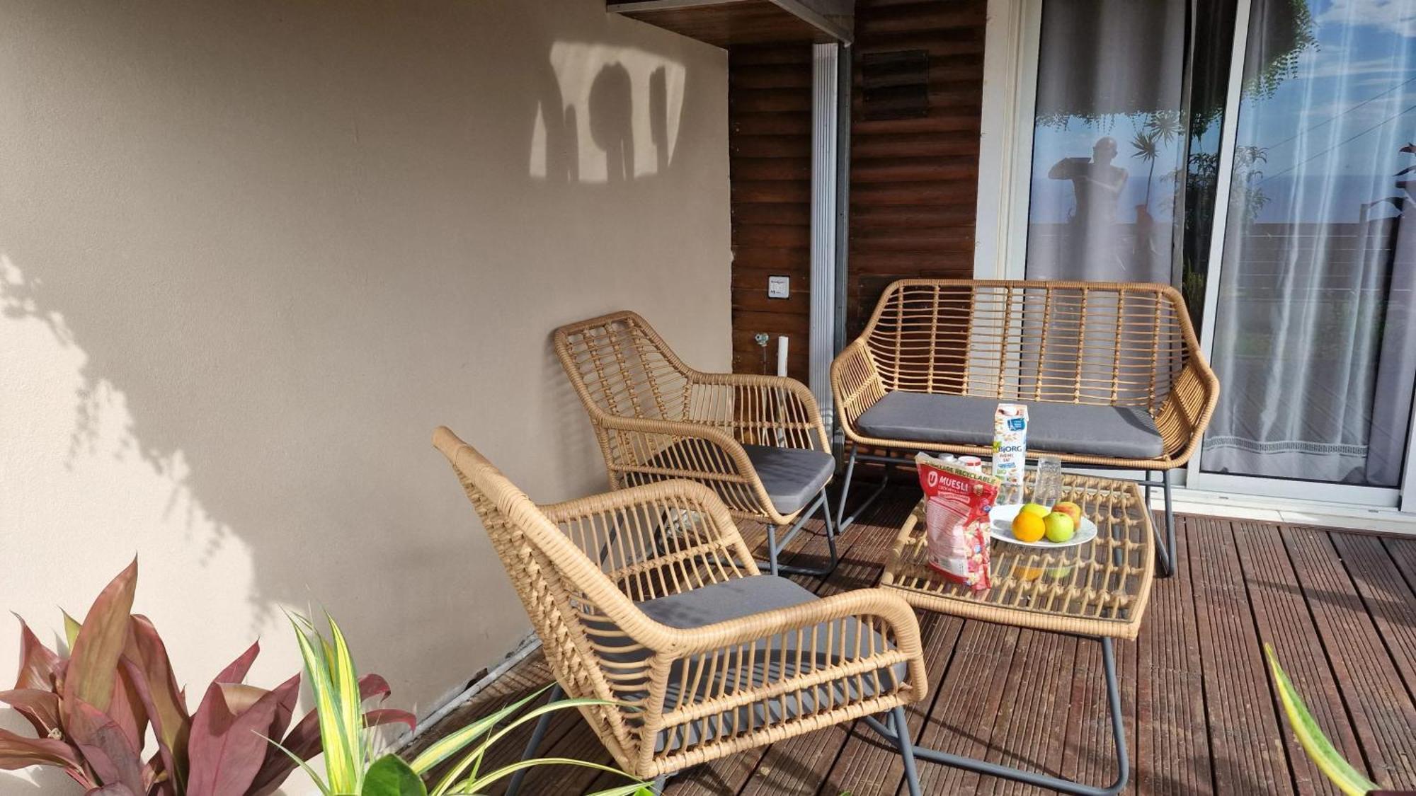 Maison de 2 chambres avec vue sur la mer jardin clos et wifi a Saint paul Extérieur photo